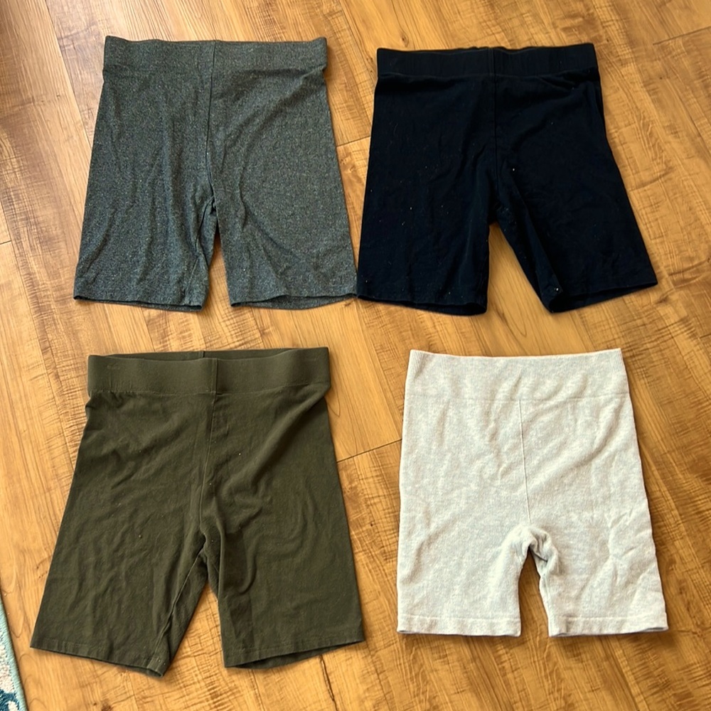 Forever 21 larger cotton/ spandex biker shorts